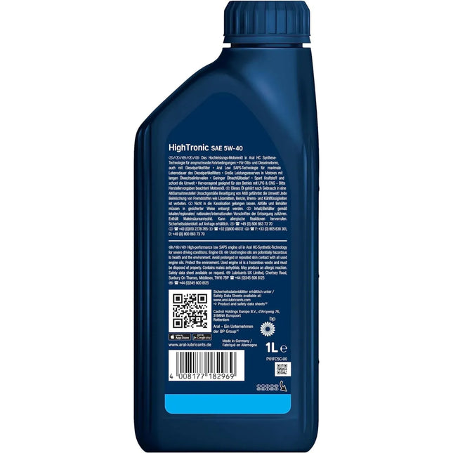 Aral HighTronic 5W-40 Motoröl 1 Liter