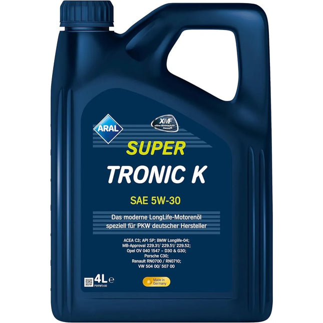 Aral SuperTronic K 5W-30 Motoröl 4 Liter