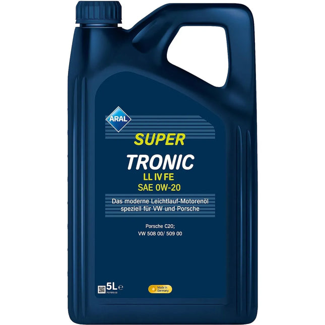 Aral SuperTronic LL IV FE 0W-20 Motoröl 5 Liter