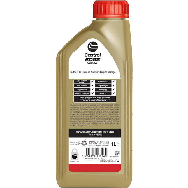Castrol EDGE 10W-60 Motoröl 1 Liter