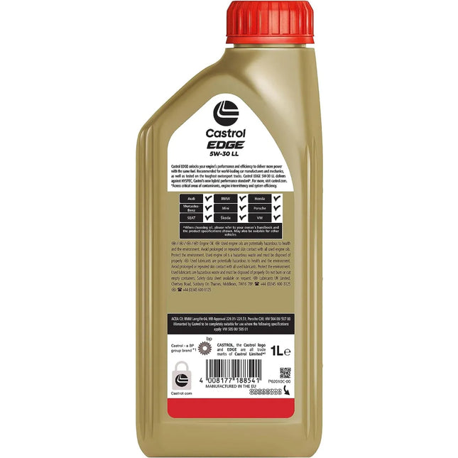 Castrol EDGE 5W-30 LL Motoröl 1 Liter