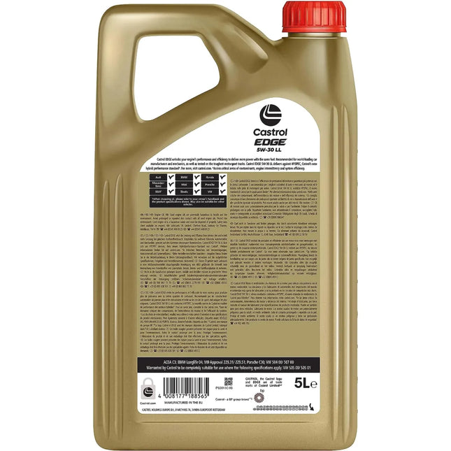 Castrol EDGE 5W-30 LL Motoröl 5 Liter