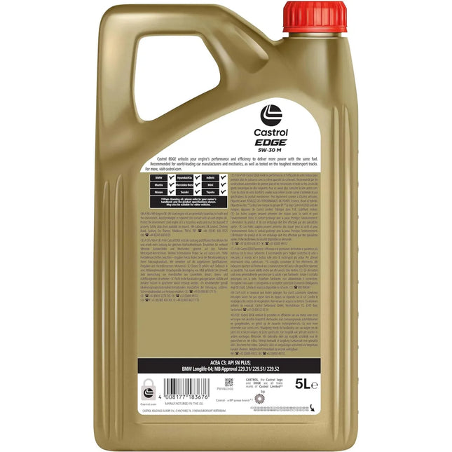 Castrol EDGE 5W-30 M Motoröl 5 Liter