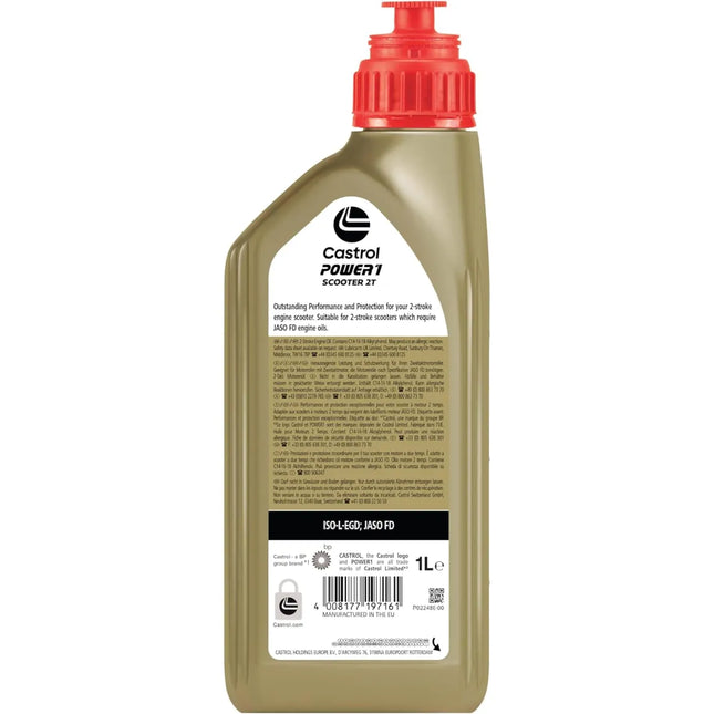 Castrol POWER1 Scooter 2T Motoröl 1 Liter