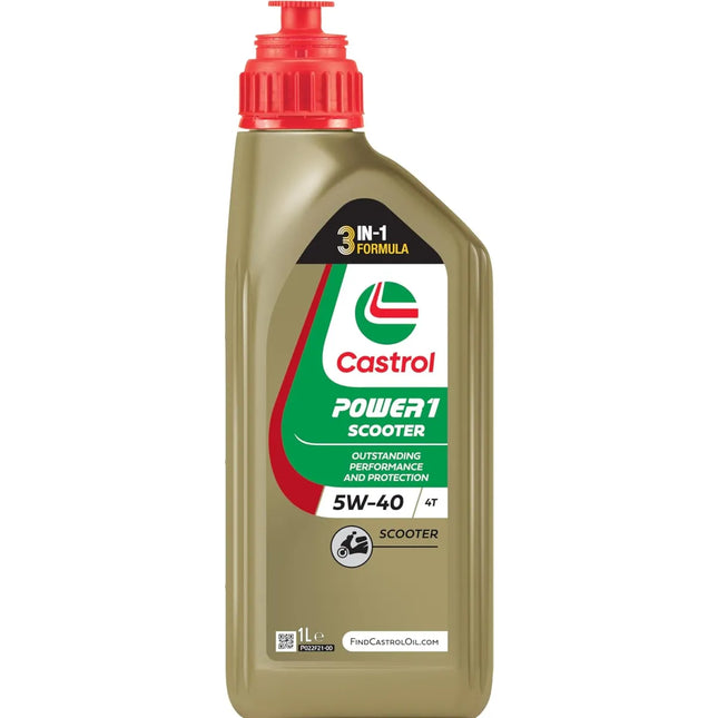 Castrol POWER1 Scooter 4T 5W-40 Motoröl 1 Liter