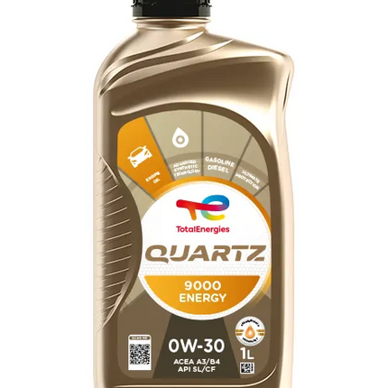 Total Energies QUARTZ 9000 ENERGY 0W-30 Motoröl 1 Liter
