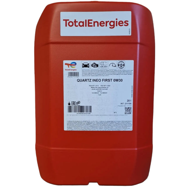 Total Energies QUARTZ INEO FIRST 0W-30 Motoröl 20 Liter