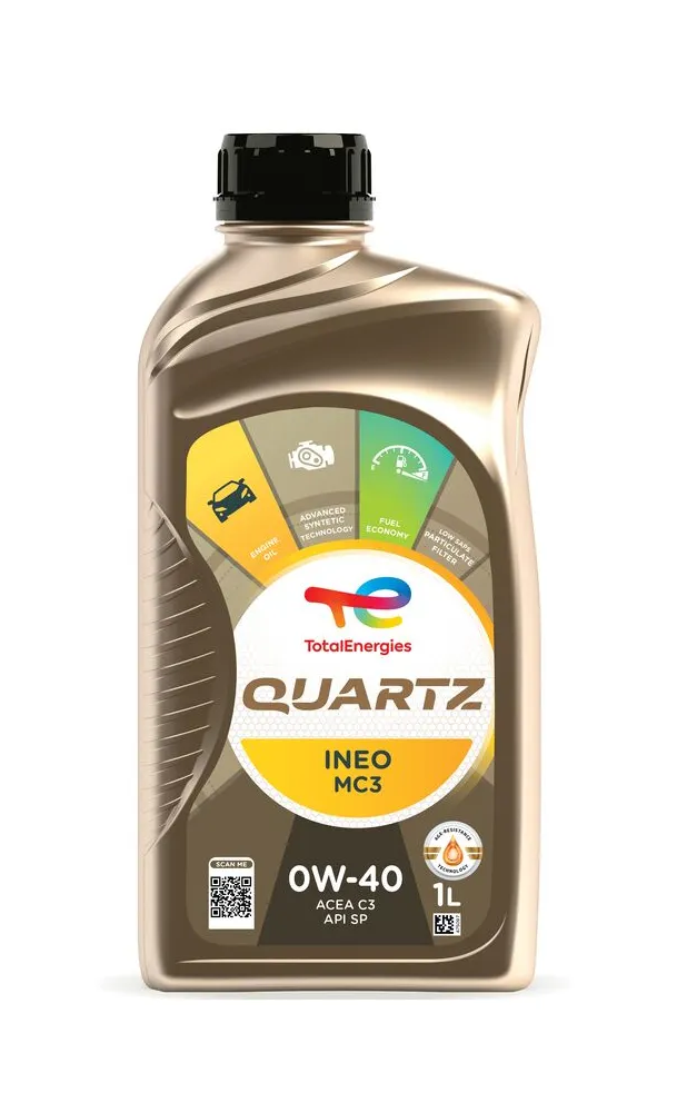 Total Energies QUARTZ INEO MC3 0W-40 Motoröl 1 Liter