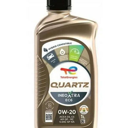 Total Energies QUARTZ INEO XTRA EC6 0W-20 Motoröl 1 Liter