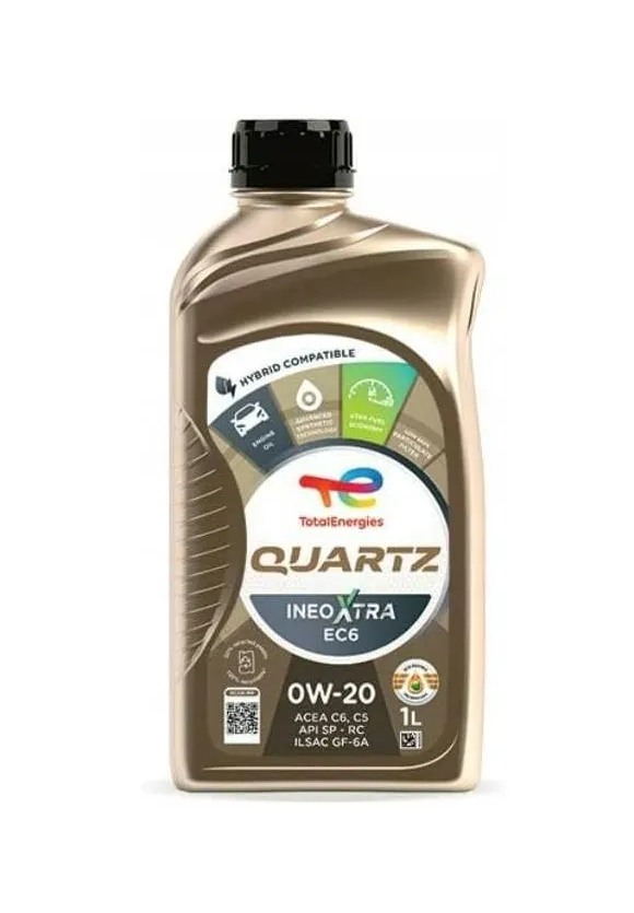 Total Energies QUARTZ INEO XTRA EC6 0W-20 Motoröl 1 Liter