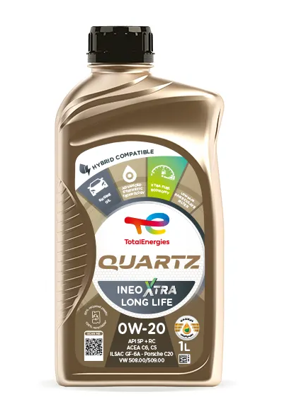 Total Energies QUARTZ INEO XTRA LONG LIFE 0W-20 Motoröl 1 Liter