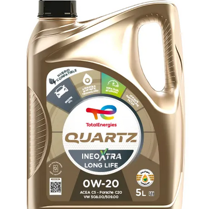 Total Energies QUARTZ INEO XTRA LONG LIFE 0W-20 Motoröl 5 Liter